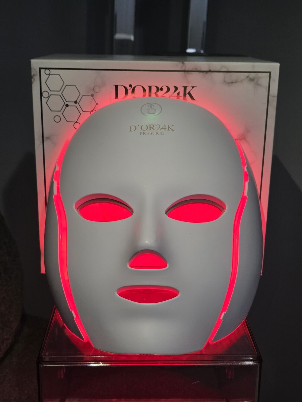 🔥NEW D’OR24K Prestige SpectrumPro Face & Neck LED Mask Treatment BNIB🔥 - Picture 13 of 14